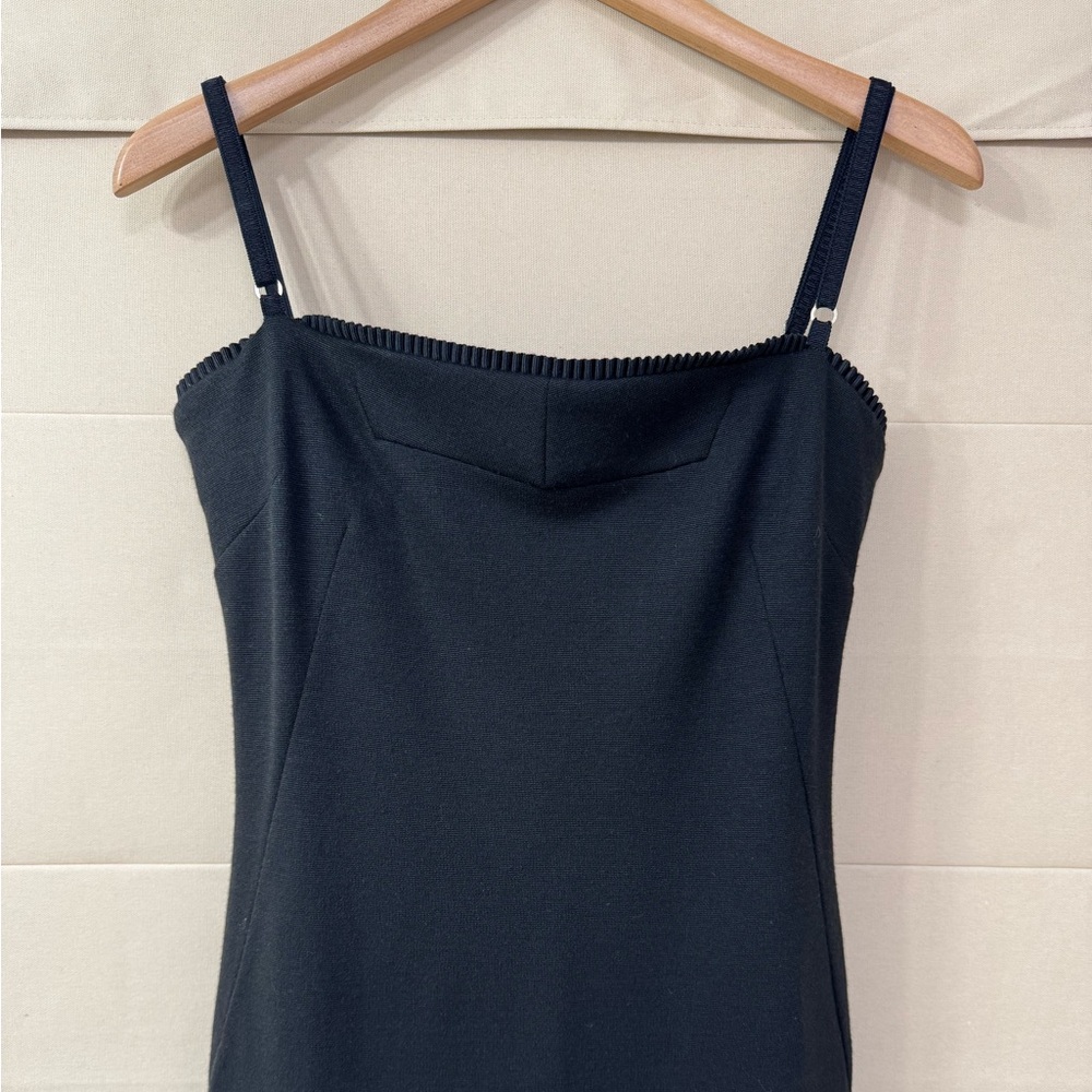 Vintage Dolce & Gabbana Black Dress with Gold Zipper - Picture 2 of 15